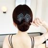 2/4Pcs Ins Style Elegant Lazy Hair Curler, Donut Hair Bun Maker, Deft Bun Bow Twist Maker for Hair, Lazy Flower Hairpin,Bun Effortlessly In 5 Second, Topsy Tail Hair Tool Women (4Pcs B) view 3