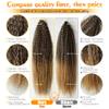 20-30 Inch Curl Kinky Curly Crochet Braiding Hair Extensions Brazilian Braids Synthetic Ginger Hair For Women MPink 30inches#1Pcs/Lot view 4
