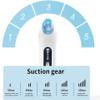 PATINS Blackhead Remover Pore Vacuum,Blackhead Beautifying Device,Deep Ccleaning Without Hurting Skin, 4 Probes, USB Rechargeable, with LED Display view 3