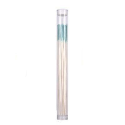 60Pcs Earrings Hole Cleaner, Ear Floss Piercing Cleaner Earrings Hole Cleaner Disposable Piercing Aftercare Piercing Cleaning Line for Women(Blue)