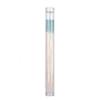 60Pcs Earrings Hole Cleaner, Ear Floss Piercing Cleaner Earrings Hole Cleaner Disposable Piercing Aftercare Piercing Cleaning Line for Women(Blue) view 1