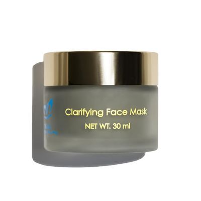 Blue Monarch Skincare Clarifying Face Mask For Acne Prone Skin |All Natural, Vegan, Cruelty-Free | 30 ml-
