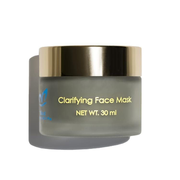 Blue Monarch Skincare Clarifying Face Mask For Acne Prone Skin |All Natural, Vegan, Cruelty-Free | 30 ml-