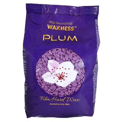 Waxness Plum ~ Film Hard Wax Beads 2.2 LB / 1 KG