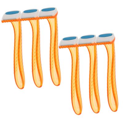 FRCOLOR 18pcs Women Privates Hair Shaver Portable Shaving Tool for Underarms Legs Lightweight and Compact for Travel Use Comfortable and Safe Grooming