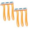 FRCOLOR 18pcs Women Privates Hair Shaver Portable Shaving Tool for Underarms Legs Lightweight and Compact for Travel Use Comfortable and Safe Grooming view 1