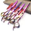 5.5 Inches/6 Inch Sharongds Japanese Hairdressing Scissors Thinning Scissors Hair 16.5 cm Professional Barber Scissors Set (6 + 7 Inch 4-Piece Set) view 2