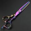 5.5 Inches/6 Inch Sharongds Japanese Hairdressing Scissors Thinning Scissors Hair 16.5 cm Professional Barber Scissors Set (6 + 7 Inch 4-Piece Set) view 4