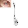 Dioche Eye Cream Massage Stick - Magnetic Rolling Tool with Spoon Applicator for Fashionable and Luxurious Eye Care, Silver view 1