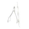 FOMIYES 6pcs Professional Nail Cuticle Trimmer Manicure Scissors Double-sided Nail Cleaner Dead Skin Remover Tool File Rasp view 2