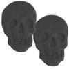 Cape Saltie Massage, Beauty & Dry Goods Eucalyptus Skull Epsom Salt & Coconut Oil Bath Bomb | Trick Or Treat Gift for Halloween | De-Stress & Calming Soak for Muscle Relief (Set of 2) view 1