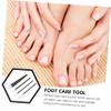 4pcs Pedicure Set Foot Shaver Home Tools Accessories Foot Dead Skin Removers Feet Care Kit Foot Remover Foot Nail Trimmer Pedicure Care Set Trimming Tool Set Crusty view 3