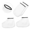 FRCOLOR 4pairs Exfoliating Paraffin Wax Gloves Booties Reusable Hand Feet for Spa Home Use for Moisturizing and Skin Care Treatment view 4