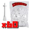 Kenashii Super BUNDLE Nose & Ear Hair Removal Kit | 100 g Wax, 84 Applicators | No Microwave Needed | Nasal Waxing For Men and Women | 12 Balm Wipes, Mustache Guards, Storage Bag view 4