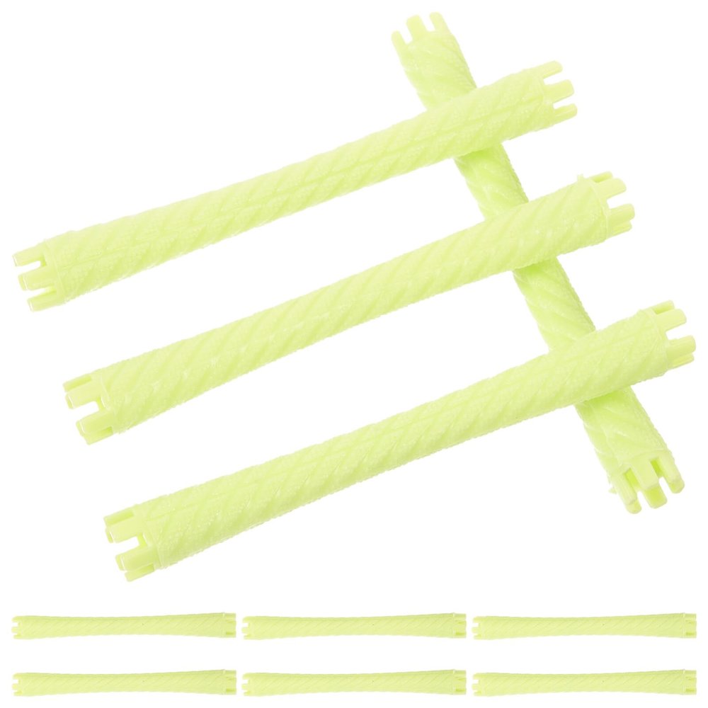 10 Pcs Perm Rods for Short Hair Curling Flexible Plastic