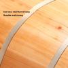 Foot Soak Wooden Household Durable Foot Washing Bucket Foot Tub Solid Wood Foot Bath Foot Spa Household Wash Ba (Size : 50cm Hight) view 3