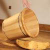 Foot Soak Mothers Day Gifts Cedar Foot Bath Barrel,Household Heightening with Lid Solid Wood Foot Tub Pedicure Bowl Spa Massage Smooth and Delicate Pedicure Barrels Foot Spa Household Wash Ba (Color view 4