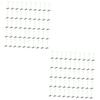 ABOOFAN 100pcs Women Girls Sprout Hair Clips Hairpin Supplies Headwear for Material Hair Ornaments view 1