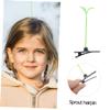 ABOOFAN 100pcs Women Girls Sprout Hair Clips Hairpin Supplies Headwear for Material Hair Ornaments view 2