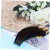 Beaupretty 8pcs Hair Accessories for Women Girls Plastic Tooth Combs Simple Design for Wedding view 4