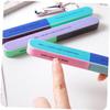 Beavorty DIY Nail Art Kit Pack Nail Files Sanding Blocks for Natural Artificial view 4