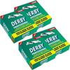 400 Derby Professional Single Edge Razor Blades for straight razor (Four Hundred Pieces) view 1