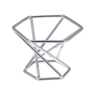 VOCOSTE Makeup Sponge Holder, Beauty Sponge Dry Stand, Beauty Sponge Holder, Makeup Beauty Egg Drying Stand for Vanity, Silver Tone