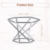 VOCOSTE Makeup Sponge Holder, Beauty Sponge Dry Stand, Beauty Sponge Holder, Makeup Beauty Egg Drying Stand for Vanity, Silver Tone view 3