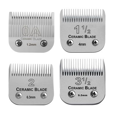 4 Packs Detachable Replacement Ceramic Blades