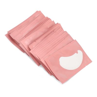 100pcs Under Eye Gel Pads for Eyelash Extension, U Shaped Patches for Makeup Beauty Salon, Collagen Eye Lash Extensions for Wrinkle and Dark Circle Removal