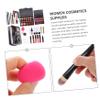 3 Sets Women's Makeup Set Gift for Women Cosmetics Sulies Makeup Brushes Lip Gloss for Women Mascara Sets Eyeshadow Set Makeup Kit Women Cosmetics Sulies Cosmetic Kit for Women ( Color : As Shownx4pcs view 3