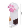 3 Pcs Cute Cat Paw Nipper Protective Cover Dead Skin Tweezers Cap Nail Scissors Sleeve Cuticle Trimmer Cover Cuticle Nail Protector view 2