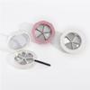 6 Pcs empty eyeshadow container Empty Eye Shadow Tray makeup Refillable Palettes makeup containers lip gloss containers sample containers Compact Powder Container makeup powder ( Color : Whitex3pcs , view 2