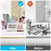 ANRUI Nail Drill Machine & Bits Storage Box, Plastic Nail desk organizer of 28 Holes Nail Drill Holder, Professional Nail Drill Grinding Bit Holder Box for Manicure tools - White view 4