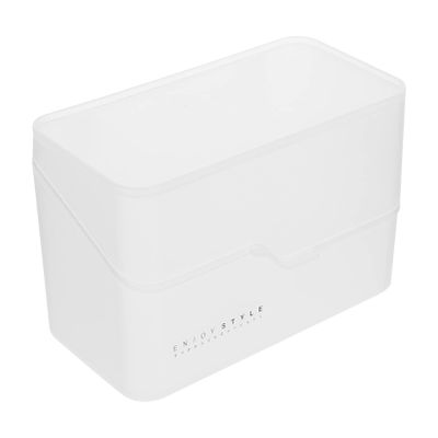 UpcoT Make-up Box with Mirror Lipstick Organiser Lip Gloss Storage Holder Whitemakeup Cosmetic Vanity and Chest of Drawers Display Jewellery and Cosmetics Bin for Make-Up Storage Display