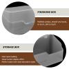 UpcoT Make-up Box with Mirror Lipstick Organiser Lip Gloss Storage Holder Whitemakeup Cosmetic Vanity and Chest of Drawers Display Jewellery and Cosmetics Bin for Make-Up Storage Display view 2