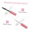 Empty Eyelash Tube 1 Set Eyeliner Stick Clear Eyelash Mascara Eyelash Cream Container Eyelash Cream Bottle The Pet Portable Pink Miss Lip Gloss Eyeliner Vials Tube ( Color : Pinkx5pcs , Size : 8.5x1.3 view 2