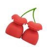UpcoT Cherry Lip Plumper Lip Enhancer Plumper Lip Pump Silicone Lip Plumper Tool Lip Augmentation Full (Color : Redx2pcs, Size : Mediumx2pcs) view 2