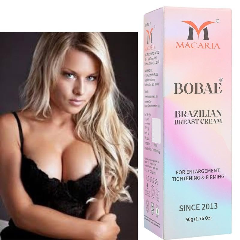 Bobae Breast Enhancement Cream Natural Breast Enlargement Cream Fast Growth Reshape and Enhancement Push Up Bust Firming and Lifting and Breast Lifting Cream for Bigger Breast