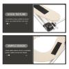 KALLORY Comfortable Rest Support for Massage Tables Cradle for Salons and Spas Portable Face Rest for Home and Travel Use view 4