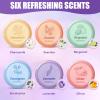 BlissfulOasis Shower Steamers 6 Packs, Shower Bath Bombs with Natural Fragrance, Self-Care & Relaxation Birthday Presents for Loved Ones, Shower Bombs with Valentine's Day Presents for for Her view 2