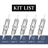 BAMTTOO 50PCS Tattoo Cartridge Needles Mixed Size 0.35mm RL(1201RL 1203RL 1205RL 1207RL 1209RL) Round Liner for Beginners or Artists Tattoo Supply (RL) view 3