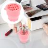 Cabilock Makeup Brush Cleaner Silicone Bowl for Easy Cleaning Storage Compact Design for Travel for Eyeshadow Makeup Brushes Reusable view 4
