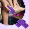 Batiyeer 600 Pcs Pumice Stone Bulk for Feet Scrubber Dead Skin Disposable Pedicure Pumice Stone Foot Shower Scrubber for Heel Cuticle Callus Remover Bath Spa,3.15 x 1.34 x 0.47 Inch(Purple) view 3