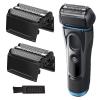 52B Series 5 Replacement Head for Braun Electric Shaver, S5 Wet and Dry Replacement Foil and Cutter Compatible with 5190cc 5090 5020 (2 Count) view 1