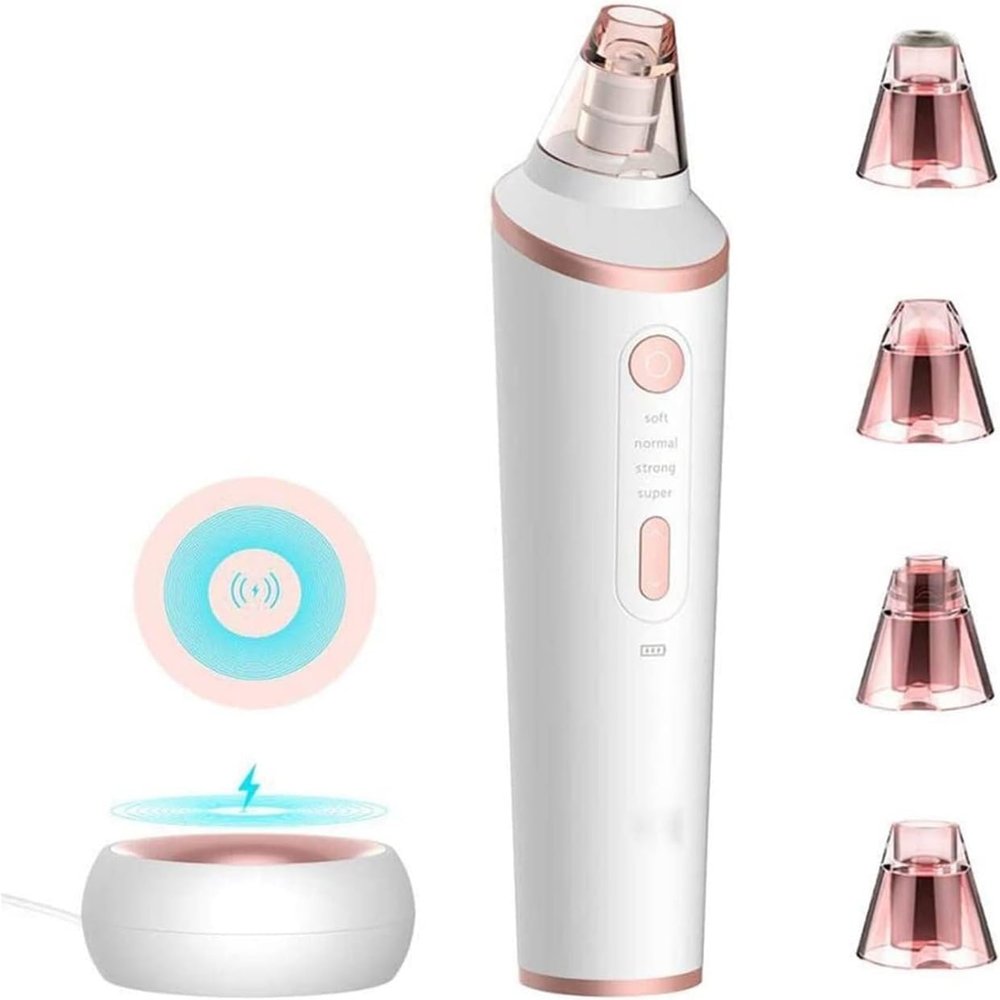 PATINS Light Blackhead Remover Pore Cleaner Face Scraper Comedone Pimple Zit Extractor Facial Deep Cleaning Machine for Women Men