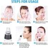 PATINS Light Blackhead Remover Pore Cleaner Face Scraper Comedone Pimple Zit Extractor Facial Deep Cleaning Machine for Women Men view 4