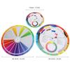 3pcs Tattoo Color Wheel Pigment Color Wheel Mixing Guide Tattoo Accessory Handy Easy Tattoo Toning Tool view 3