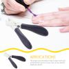 Beavorty Manicure Nail Clipper Heavy Duty Metal Fingernail and Toenail Cutter Portable Design for Home Use for Thick Nails and Trimming Gentlemen view 4