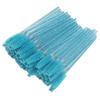 50pcs Nylon Makeup Brush Mascara Wands Eyelash Eyebrow Disposable Portable Brush Professional Makeup Tools(Light Blue) view 1
